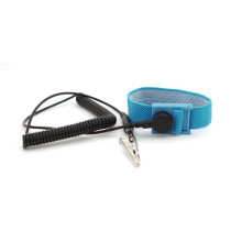 TRANSFORMING TECHNOLOGIES WB1637 WIRE BLUE WRIST BAND & 6FT COIL CORD SET NEW 1