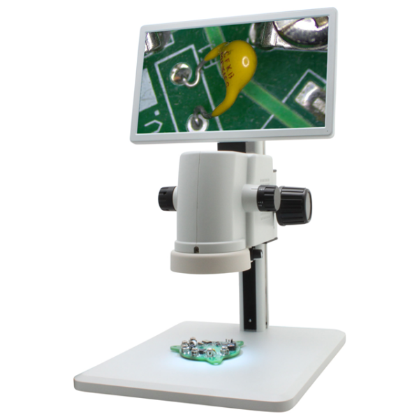 MicroVue Digital Microscope With Built-In HD Monitor [17 - 110x]